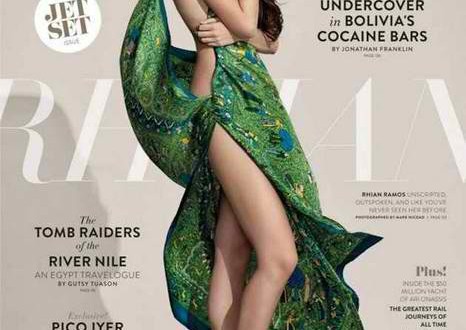 rhian ramos march 2013 rogue cover photo